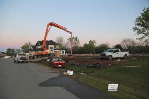 concrete construction site with Innovative Concrete Solutions