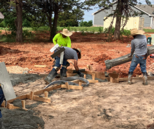 sidewalk contractors concrete residential pavement