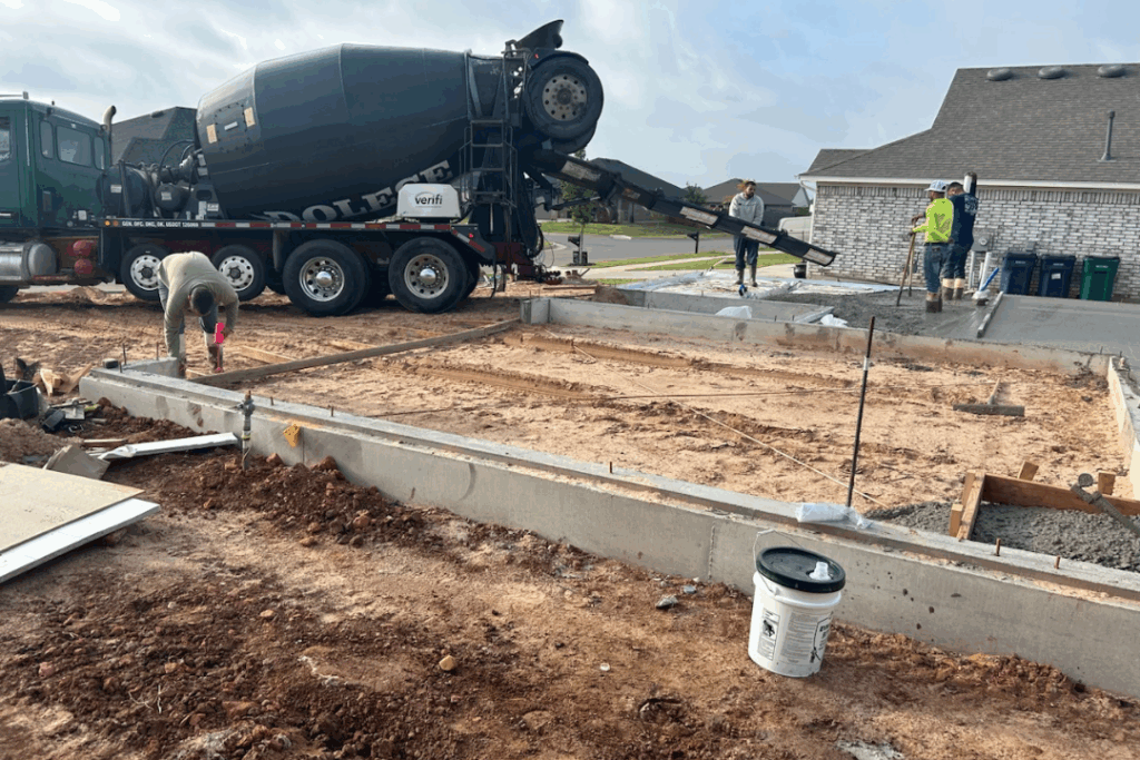 The Role of Rebar and Reinforcement in Concrete Strength setting the foundation for a residential home